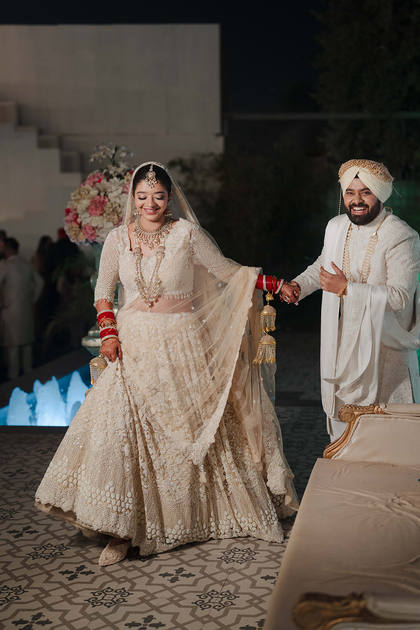 Anand Karaj decor — ITC Grand Goa